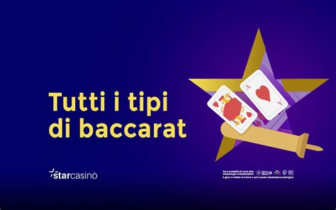 I giochi del baccarat, varianti e giochi simili.